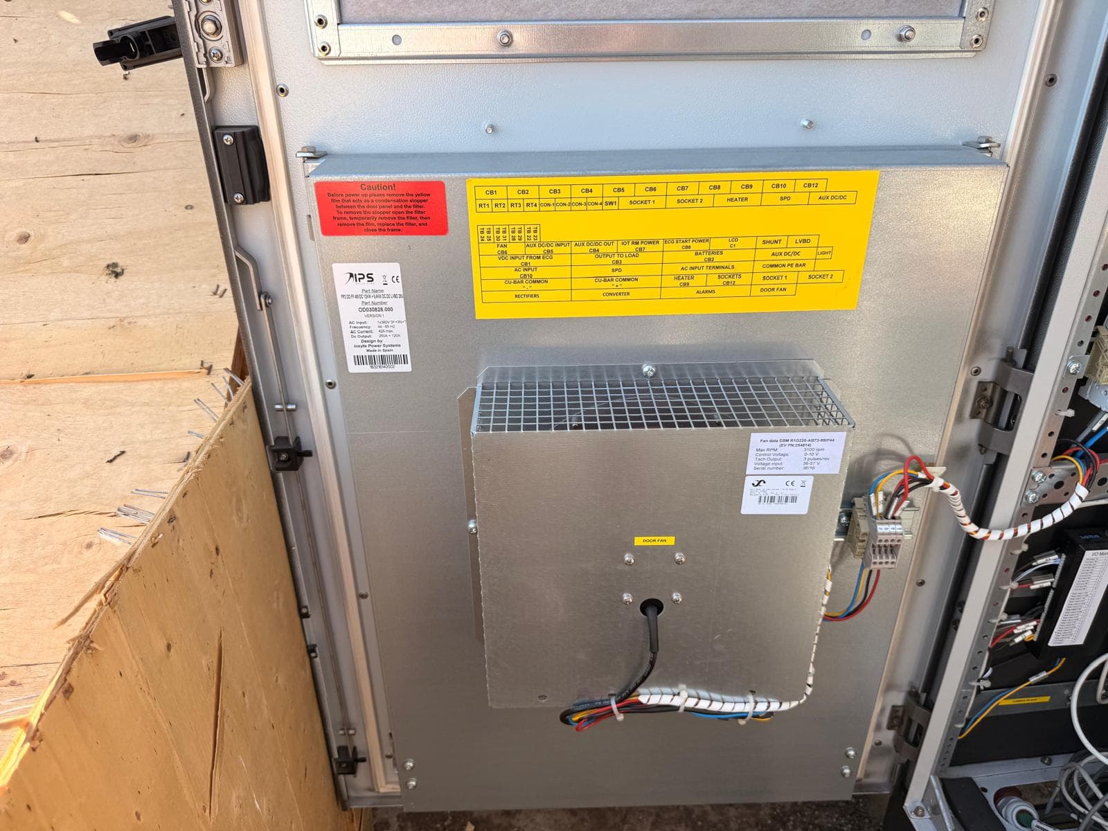 מערכת אל-פסק תעשייתית תלת-פאזית Delta NT-60K, 60kVA – חדשה/כחדשה